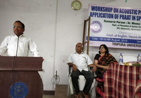 Workshop on Acoustic Phonetics and Speech Analysis through PRAAT at Tripura University Workshop on Acoustic Phonetics and Speech Analysis through PRAAT at Tripura University